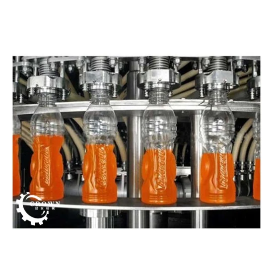 Малая автоматическая машина для наполнения пластиковых бутылок свежего апельсинового сока